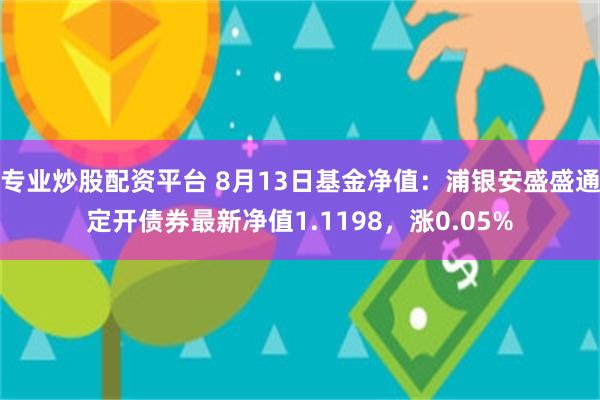 专业炒股配资平台 8月13日基金净值：浦银安盛盛通定开债券最新净值1.1198，涨0.05%