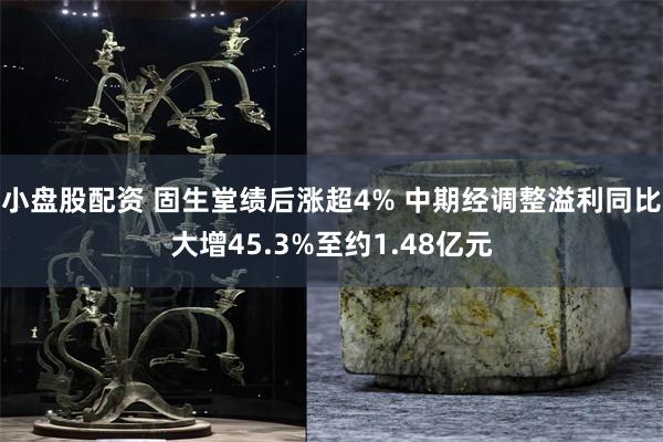 小盘股配资 固生堂绩后涨超4% 中期经调整溢利同比大增45.3%至约1.48亿元