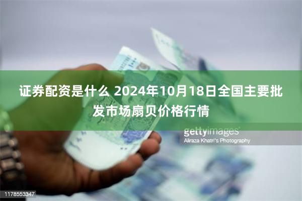 证券配资是什么 2024年10月18日全国主要批发市场扇贝价格行情