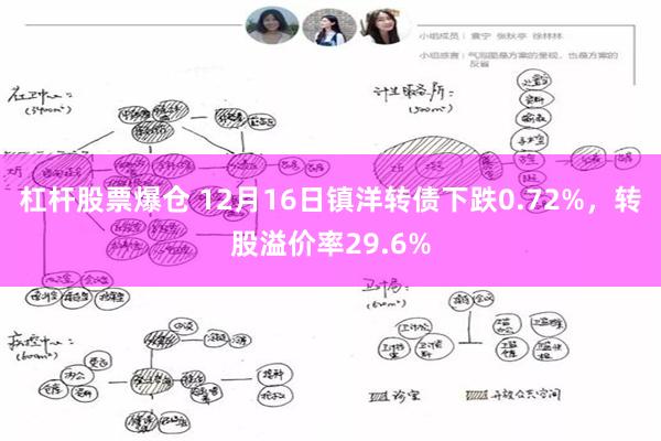 杠杆股票爆仓 12月16日镇洋转债下跌0.72%，转股溢价率29.6%