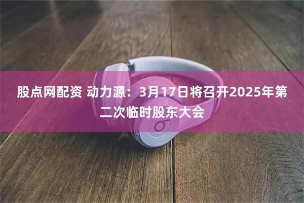 股点网配资 动力源：3月17日将召开2025年第二次临时股东大会